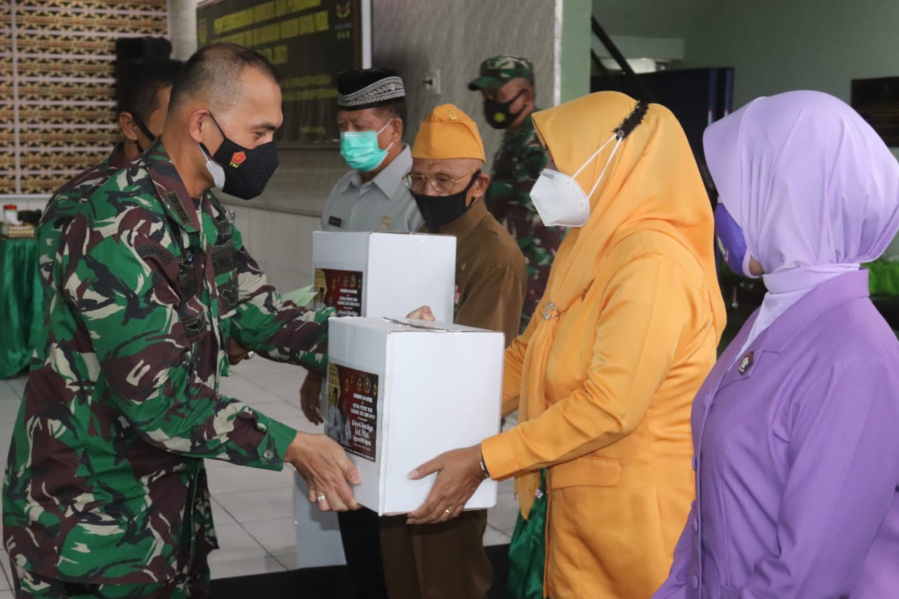 Dandim 0410/KBL Gelar Acara Silaturahmi Bersama KBT Menjelang Hari Raya Idul Fitri 1442 H,