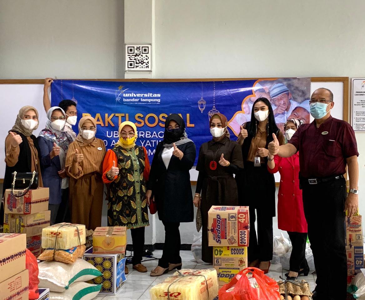 UBL Gelar Baksos Berbagi Bersama 1250 Anak Yatim dan Panti Jompo