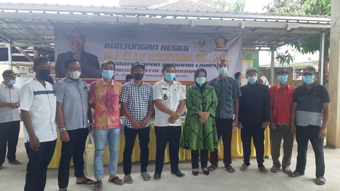 Reses di Pringsewu, Wakil Ketua I DPRD Lampung Diminta Atasi Kelangkaan Pupuk Hingga Irigasi