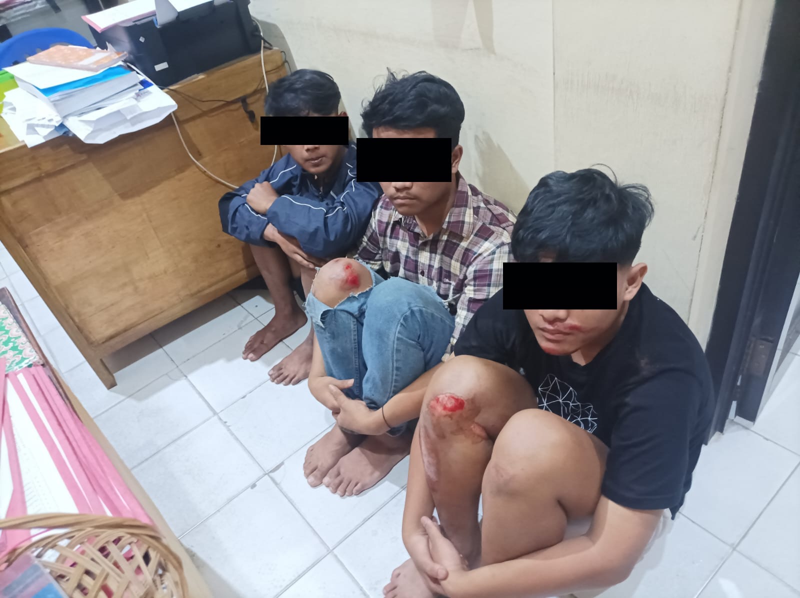 Respon Cepat, Patroli Gabungan Polsek Sukarame dan Polsek Tanjung Senang Gagalkan Aksi Tawuran Antar Pelajar