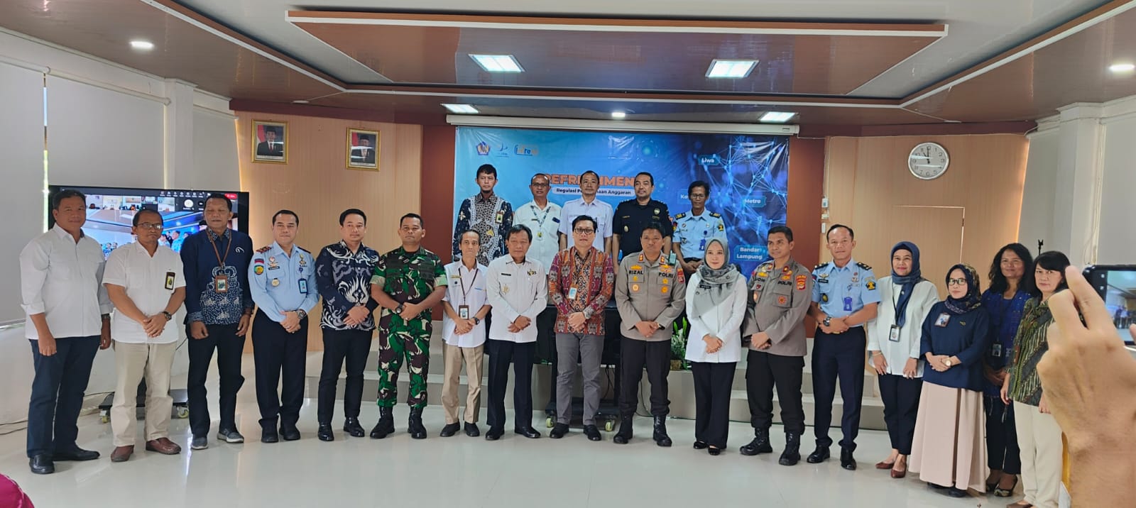 Kapolres Lampung Timur Terima Penghargaan dari DJPb Provinsi Lampung