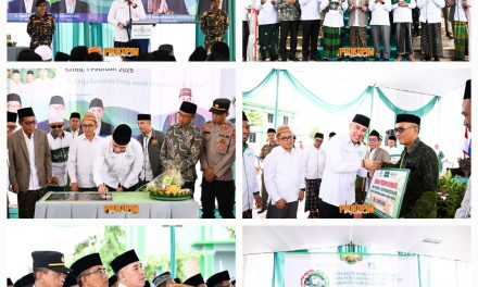 Bupati Dendi Ramadhona Hadiri Tasyakuran Harlah Ke-102 NU Sekaligus Peresmian Gedung PCNU Kabupaten Pesawaran