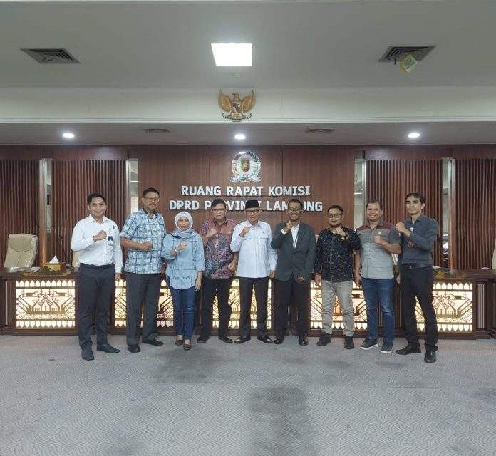 Ketua Komisi II DPRD Provinsi Lampung Gelar Rapat Pendapat Bersama Pansus Tata Niaga Singkong