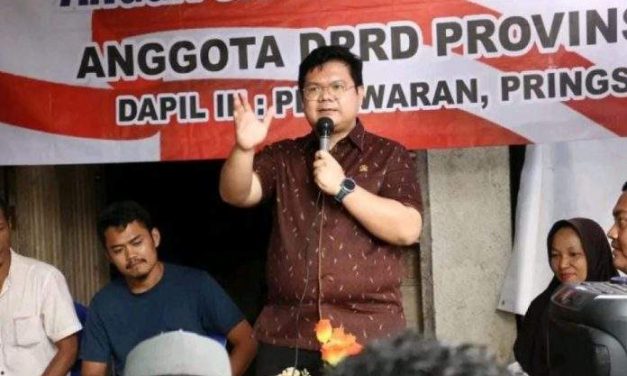 Anggota DPRD Lampung, Angga Asah Kecintaan Masyarakat Terhadap Pancasila