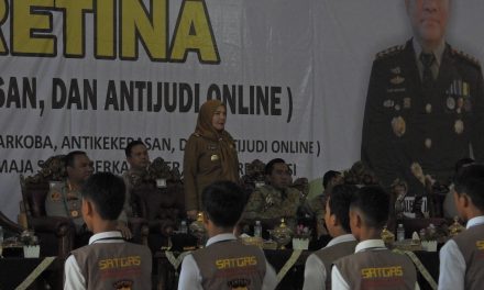 HJ. EVA DWIANA RESMIKAN KEGIATAN SATGAS RETINA DI PEMKOT BANDAR LAMPUNG